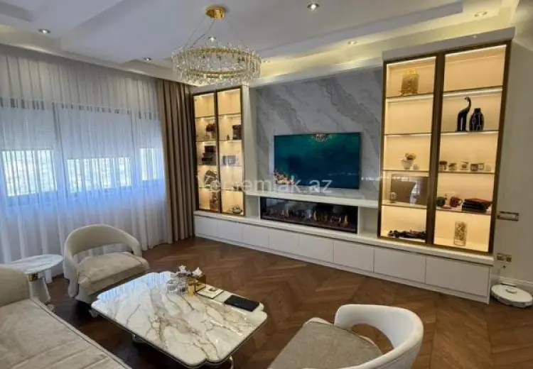1 100 000 AZN - 4 otaqlı mənzil Satılır, Ağ şəhər, Xətai, Bakı