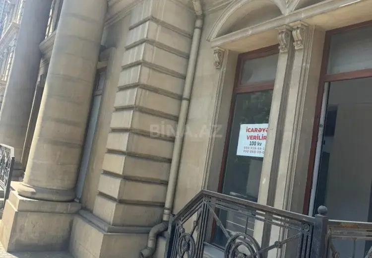 100 m² Obyekt / Ofis Kirayə (aylıq), Nəsimi, Bakı