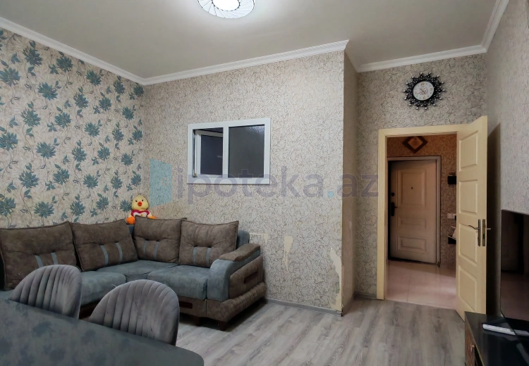 95 000 AZN - 2 otaqlı mənzil Satılır, Rəsulzadə qəs., Binəqədi, Bakı