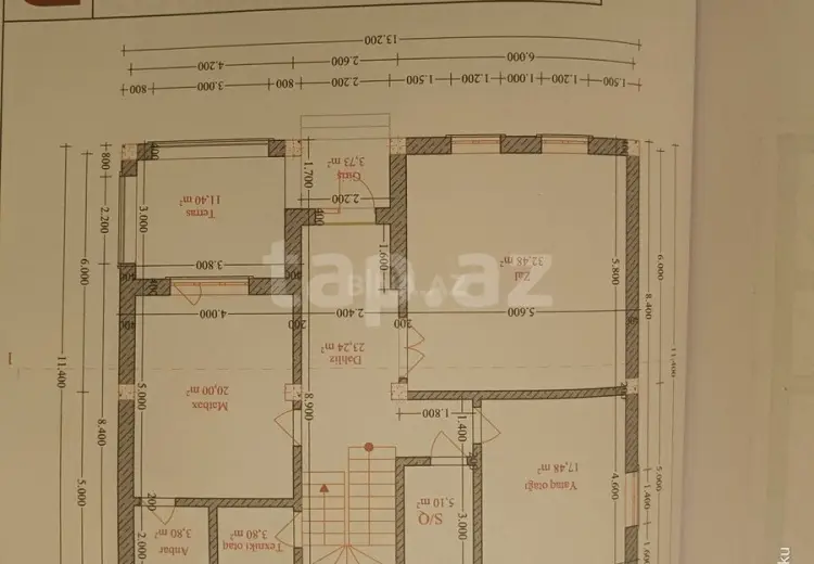 5 otaqlı mənzil , Bakı