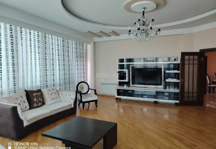 4 otaqlı mənzil Kirayə (aylıq), Nəsimi, Bakı
