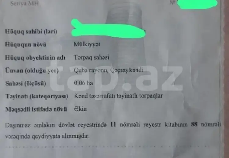 0 m² Obyekt / Ofis , Quba