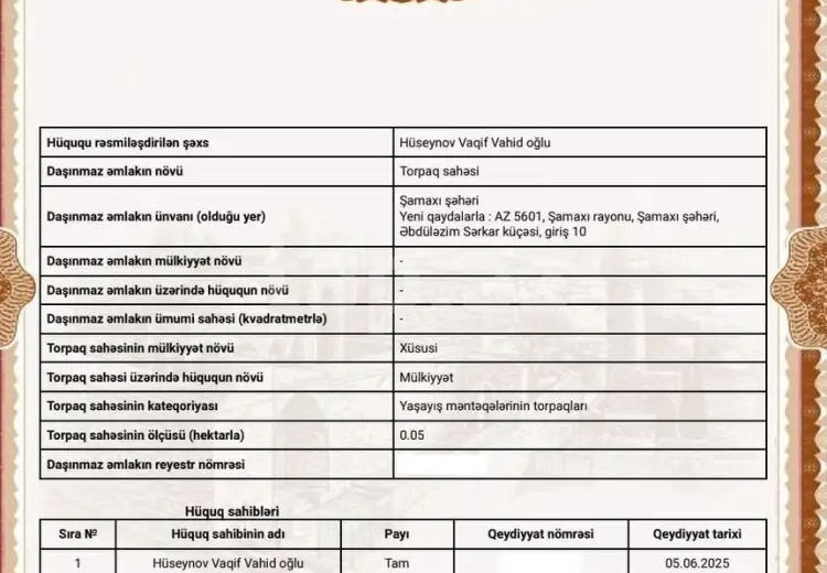 14 otaqlı mənzil , Şamaxı