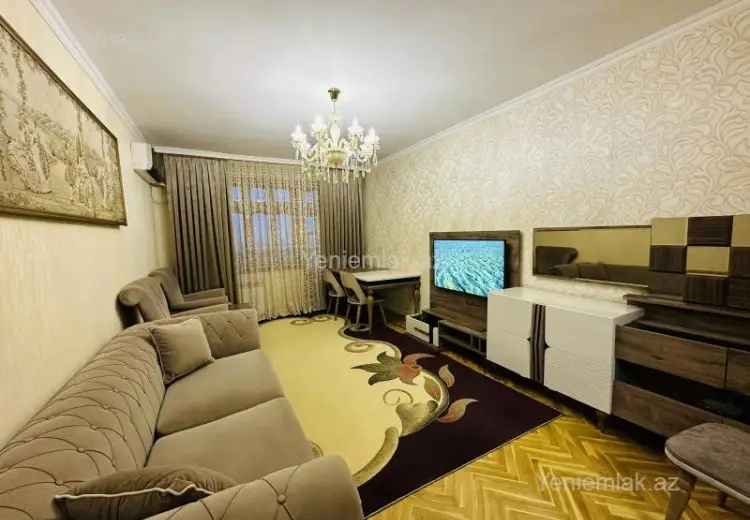 3 otaqlı mənzil Satılır, 8-ci kilometr, Nizami, Bakı