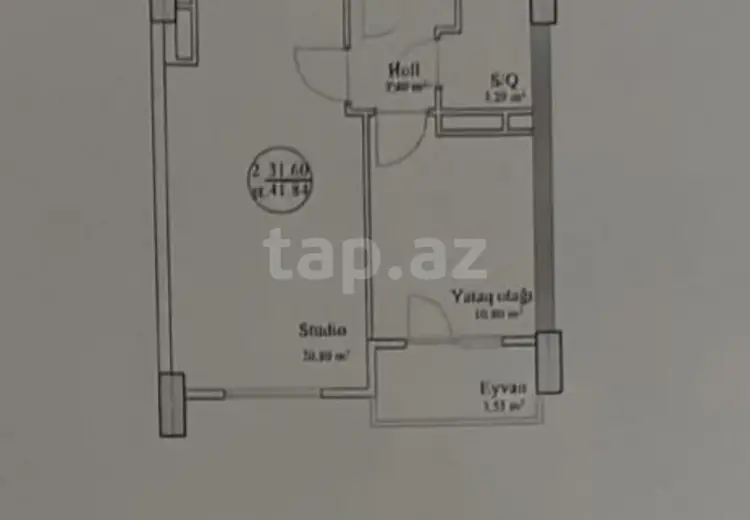 2 otaqlı mənzil , Bakı