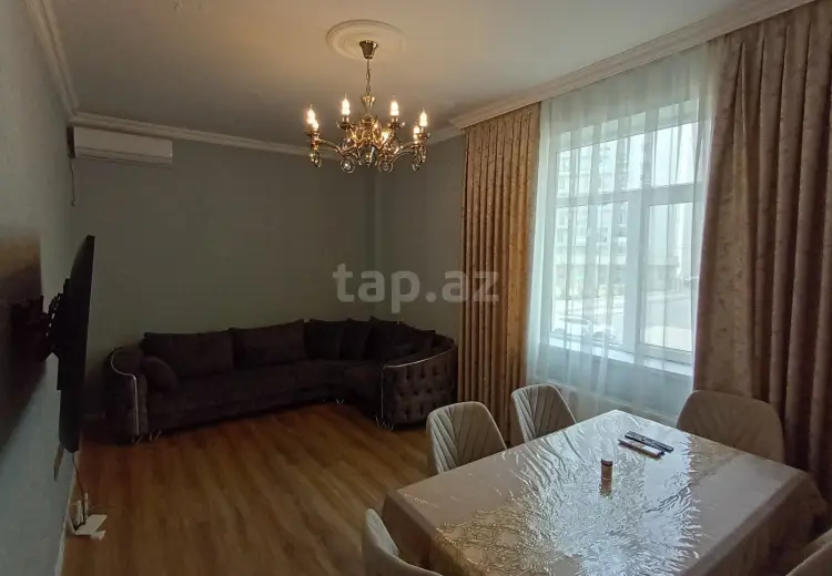 3 otaqlı mənzil Kirayə (aylıq), Bakı