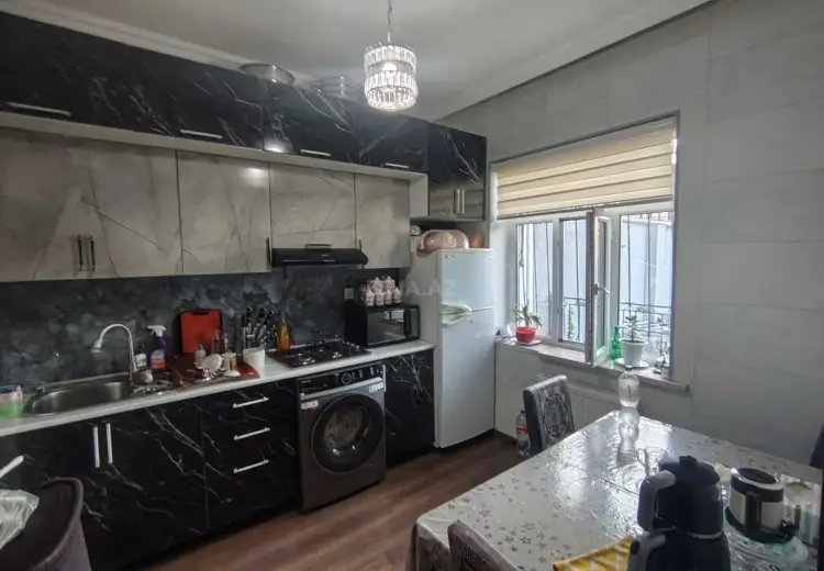 3 otaqlı mənzil Satılır, Çiçək qəs., Abşeron