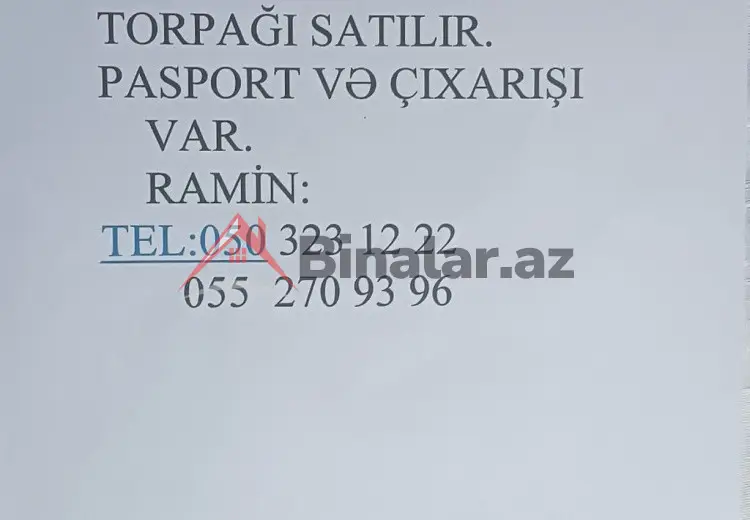 0 sot Torpaq Satılır, Gədəbəy