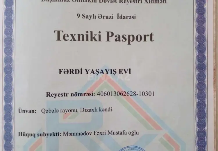 20 sot Torpaq Satılır, Qəbələ