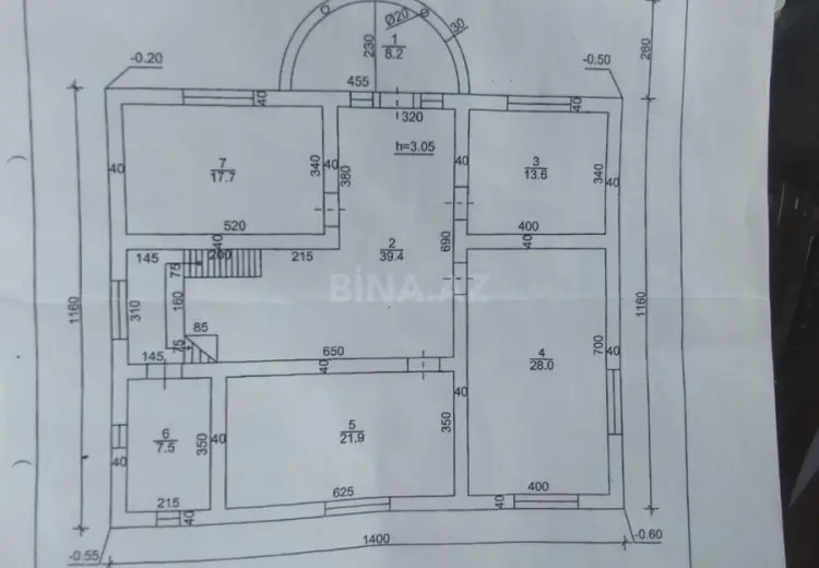 7 otaqlı mənzil Satılır, Qusar