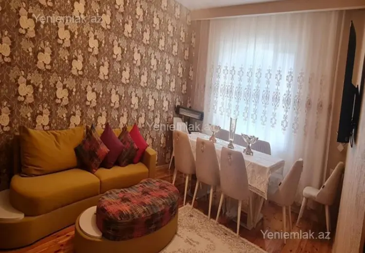 3 otaqlı mənzil Satılır, Binə qəs., Xəzər, Bakı