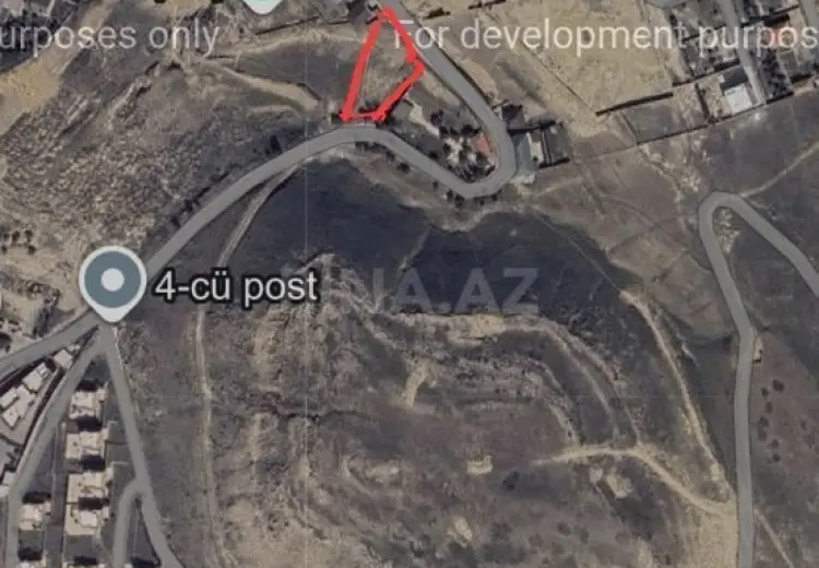 12 sot Torpaq Satılır, Şıxov qəs., Səbail, Bakı