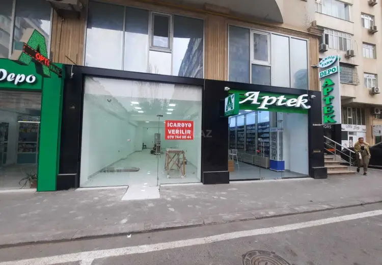83 m² Obyekt / Ofis Kirayə (aylıq), Nərimanov, Bakı