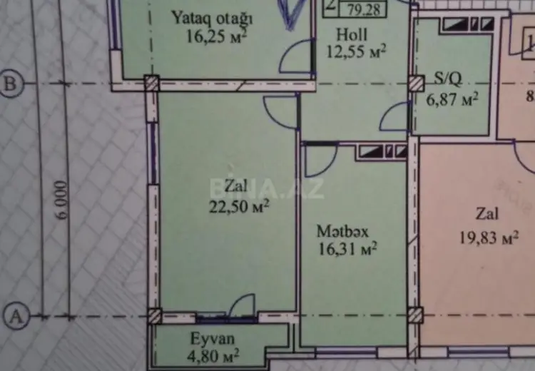 2 otaqlı mənzil Satılır, Abşeron