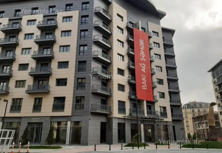 543 000 AZN - 3 otaqlı mənzil Satılır, Ağ şəhər, Xətai, Bakı