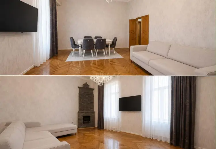 3 otaqlı mənzil Satılır, İçəri şəhər, Səbail, Bakı