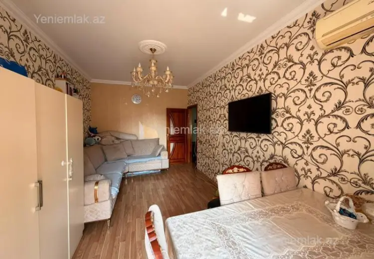 2 otaqlı mənzil Satılır, Binəqədi qəs., Nəsimi, Bakı
