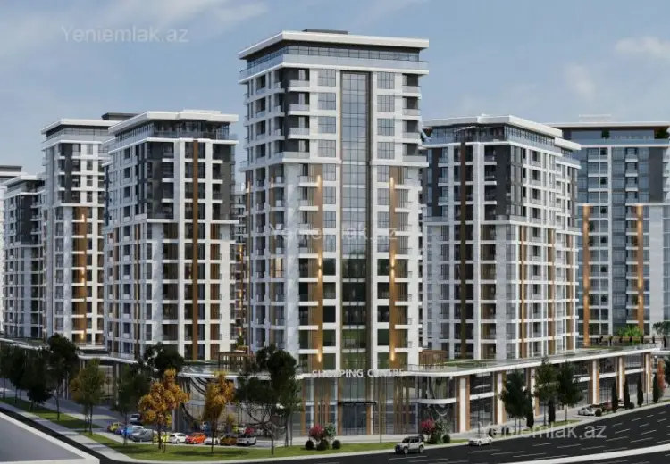 338 000 AZN - 3 otaqlı mənzil Satılır, Nərimanov, Bakı