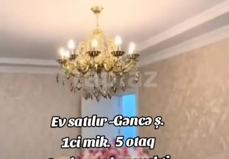 5 otaqlı mənzil , Gəncə