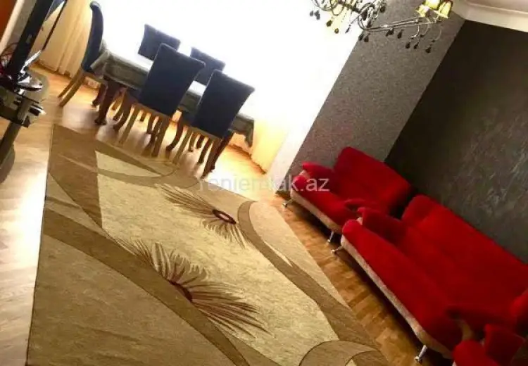 1 000 AZN - 3 otaqlı mənzil Kirayə (aylıq), Nəsimi, Bakı