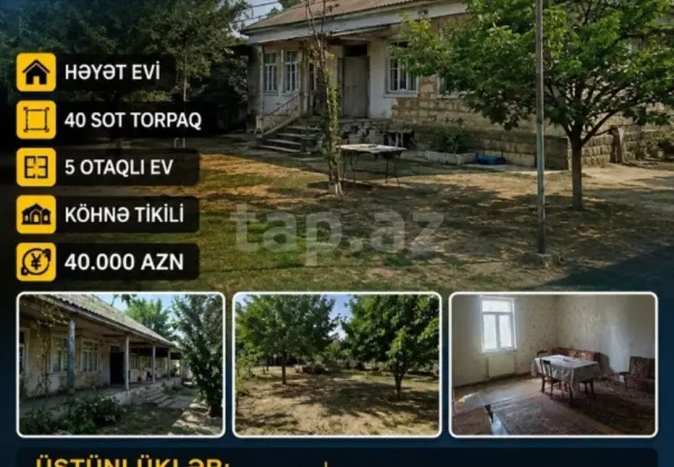 5 otaqlı mənzil , Yevlax