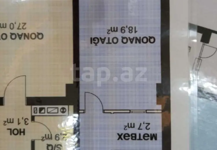 1 otaqlı mənzil , Xırdalan