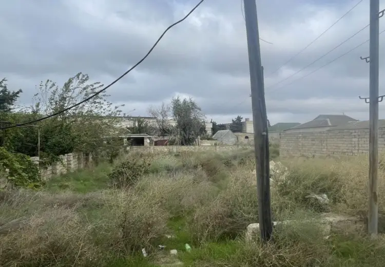 6 sot Torpaq Satılır, Qala, Xəzər, Bakı