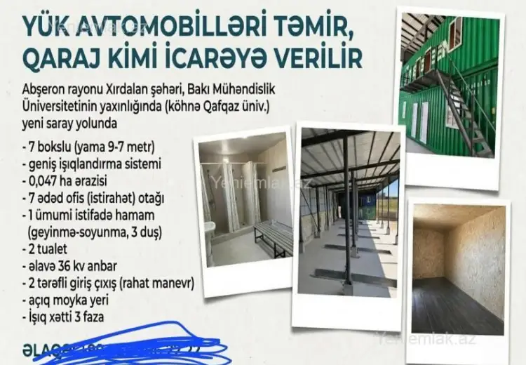 700 m² Obyekt / Ofis Kirayə (aylıq), Saray, Abşeron