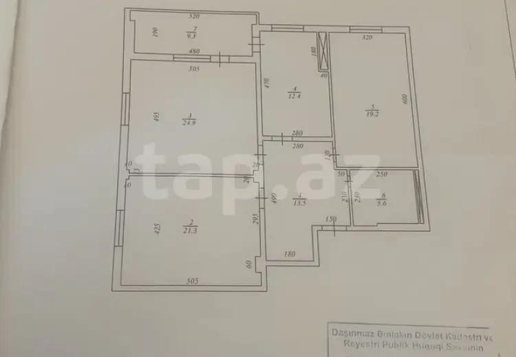 3 otaqlı mənzil , Bakı