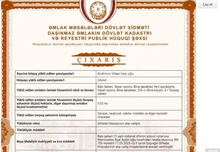 0 m² Obyekt / Ofis , Bakı