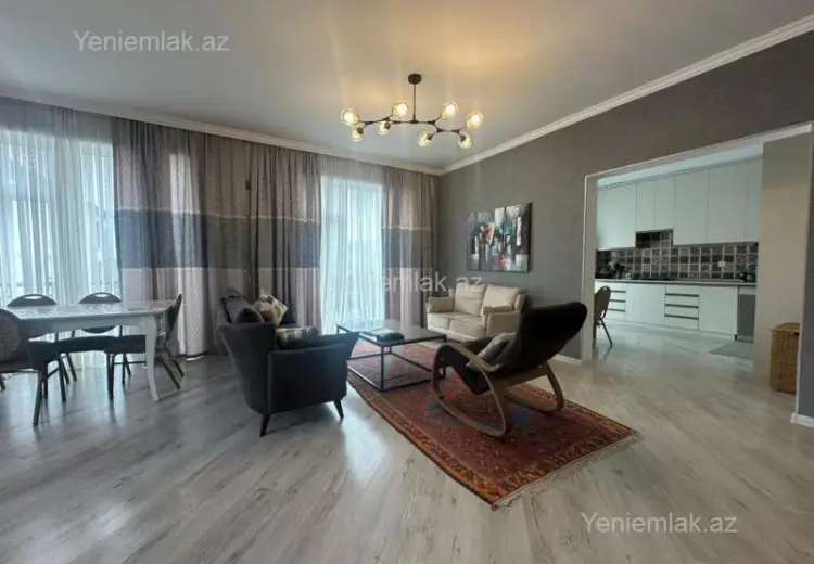 1 450 AZN - 6 otaqlı mənzil Kirayə (aylıq), Badamdar qəs., Səbail, Bakı