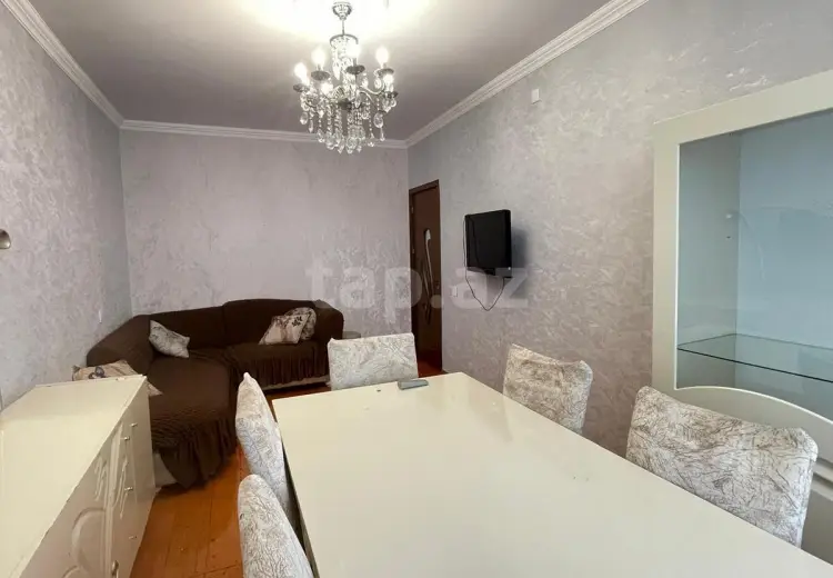 3 otaqlı mənzil Kirayə (aylıq), Bakı