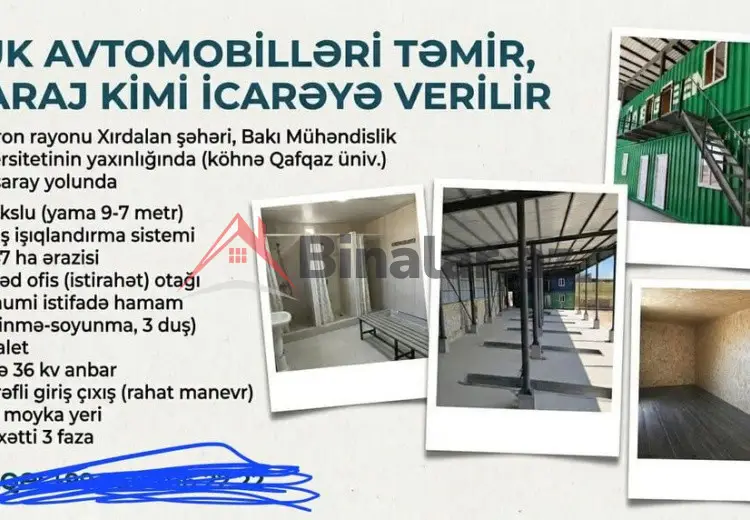 700 m² Obyekt / Ofis Kirayə (aylıq), Xırdalan