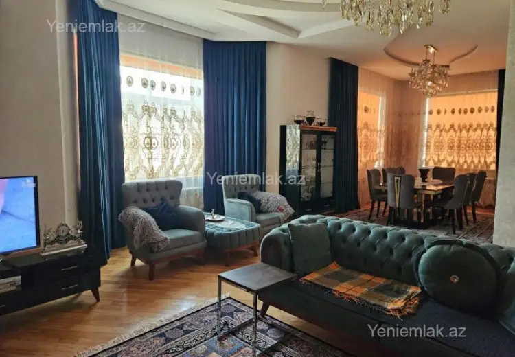 370 000 AZN - 8 otaqlı mənzil Satılır, Binə qəs., Xəzər, Bakı