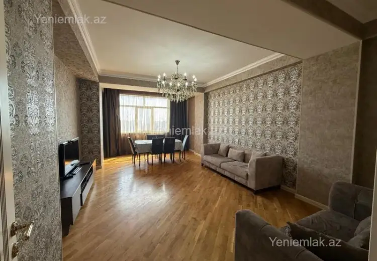 1 200 AZN - 3 otaqlı mənzil Kirayə (aylıq), Nizami, Bakı