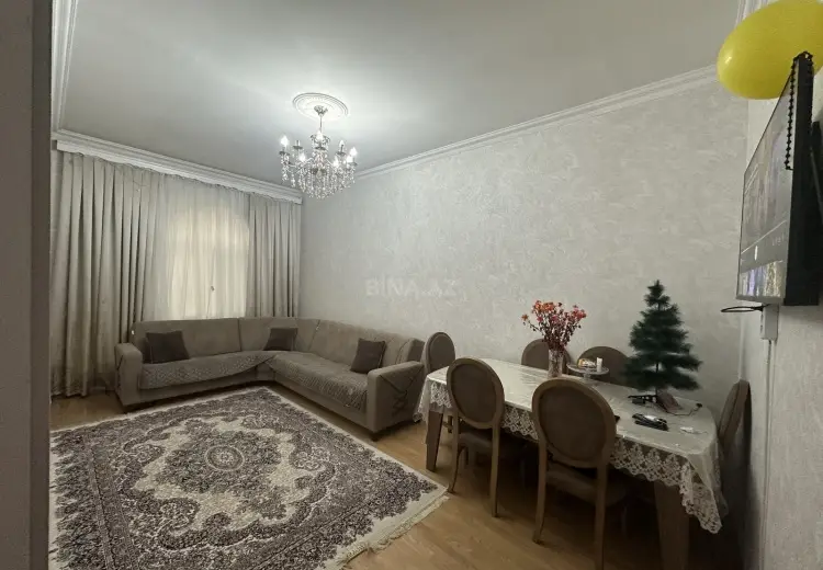3 otaqlı mənzil Satılır, Biləcəri qəs., Binəqədi, Bakı