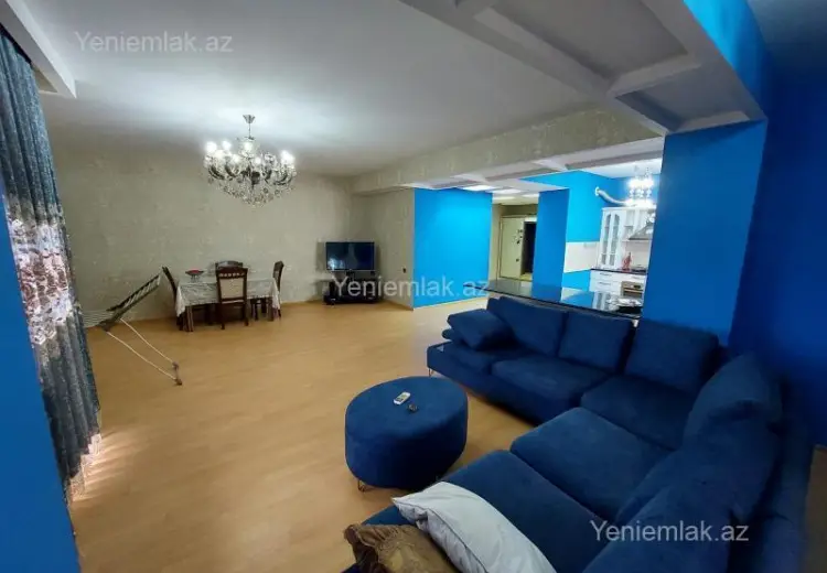 1 200 AZN - 4 otaqlı mənzil Kirayə (aylıq), 8-ci mikrorayon, Binəqədi, Bakı