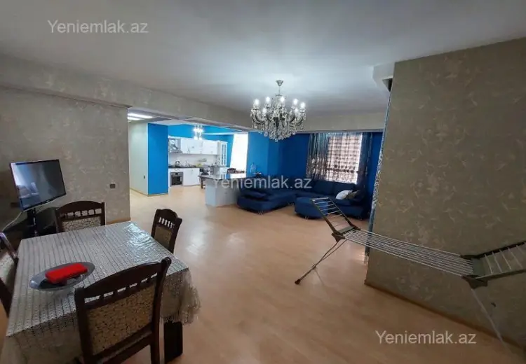 1 200 AZN - 4 otaqlı mənzil Kirayə (aylıq), 8-ci mikrorayon, Binəqədi, Bakı