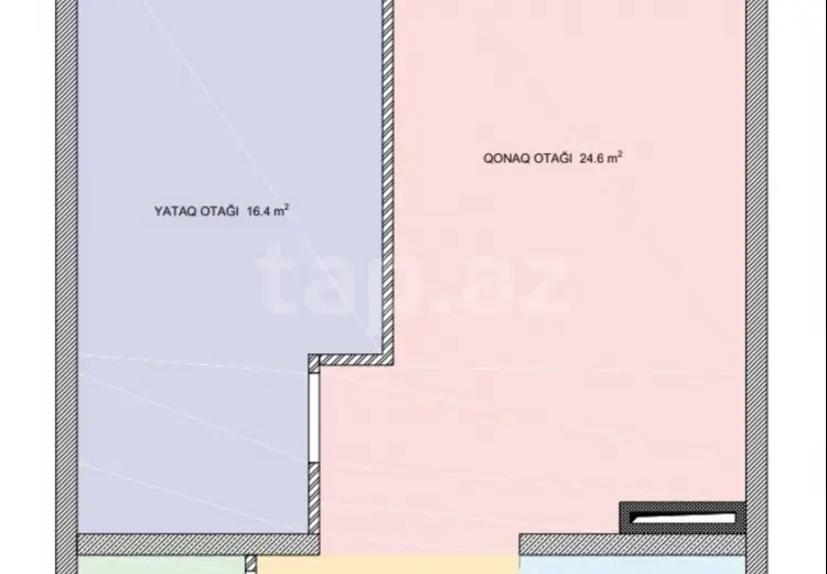 2 otaqlı mənzil , Xırdalan