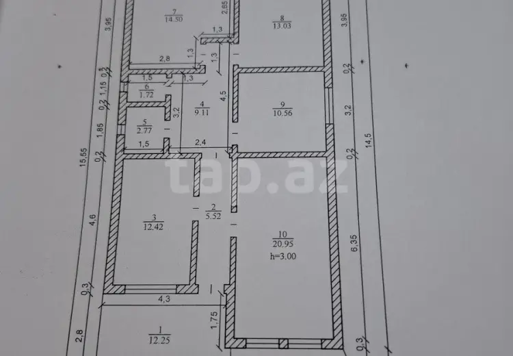 4 otaqlı mənzil , Naxçıvan MR