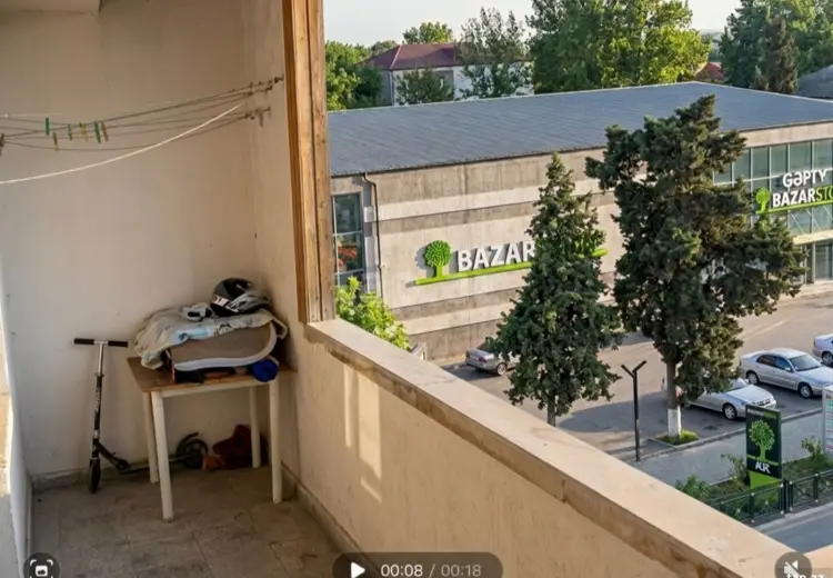 400 AZN - 3 otaqlı mənzil Kirayə (aylıq), Qazax