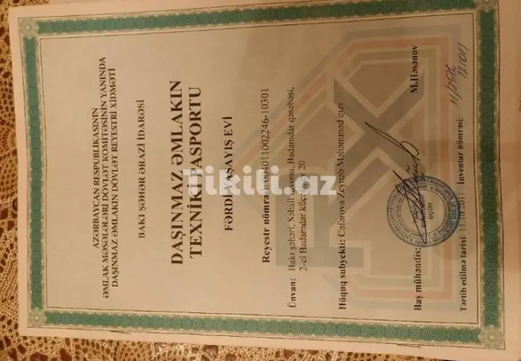 7 otaqlı mənzil Satılır, Badamdar qəs., Səbail, Bakı