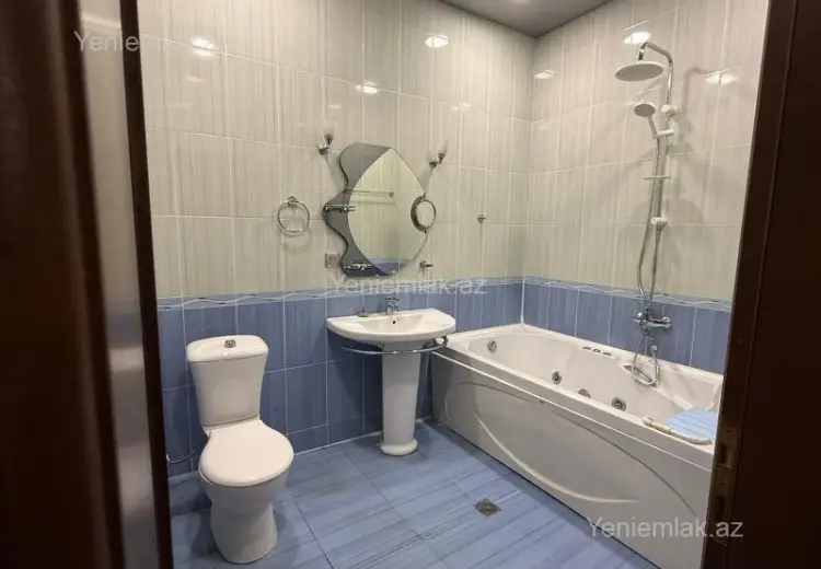 1 300 AZN - 4 otaqlı mənzil Kirayə (aylıq), Nəsimi, Bakı
