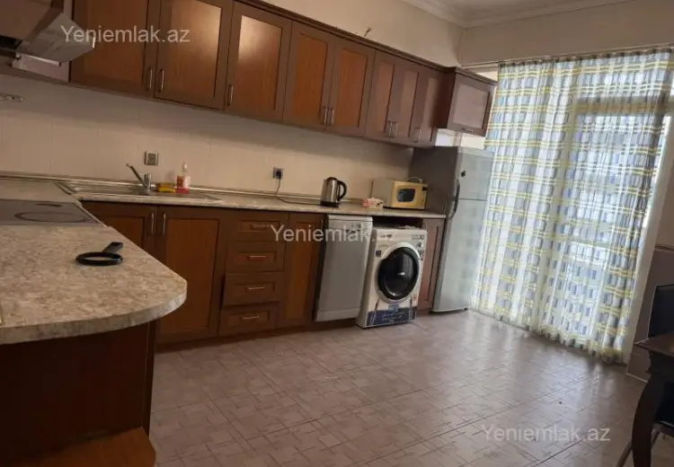 1 300 AZN - 4 otaqlı mənzil Kirayə (aylıq), Nəsimi, Bakı