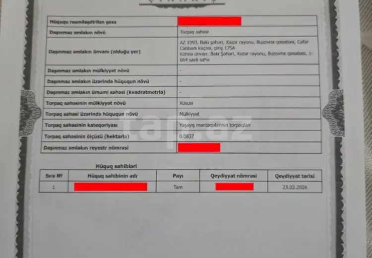 0 m² Obyekt / Ofis , Buzovna, Xəzər, Bakı