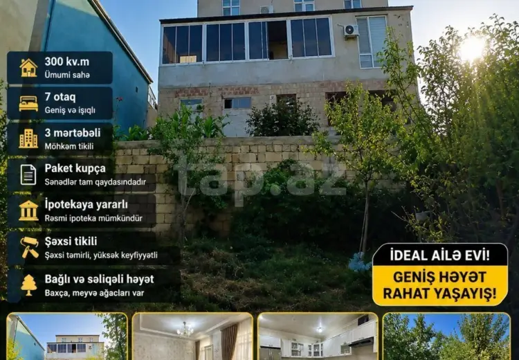 7 otaqlı mənzil , Masazır, Abşeron