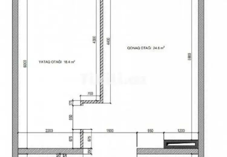 2 otaqlı mənzil Satılır, Abşeron