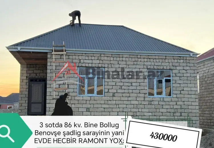 43 000 AZN - 3 otaqlı mənzil Satılır, Sabirabad