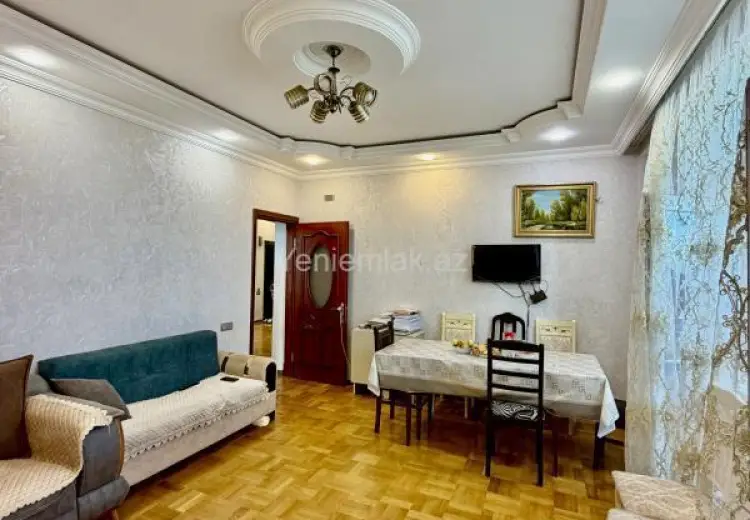 3 otaqlı mənzil Satılır, 8-ci kilometr, Nizami, Bakı