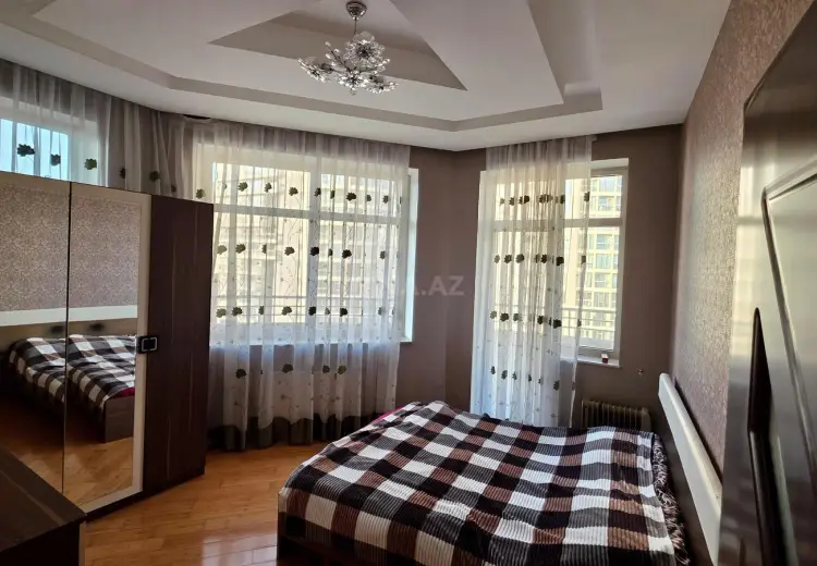 3 otaqlı mənzil Kirayə (aylıq), Nəsimi, Bakı